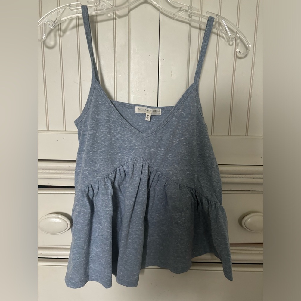 Blue tank!
